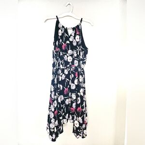 NWT Skies Are Blue Dress, Size Medium, Black, Cream, and Pink.